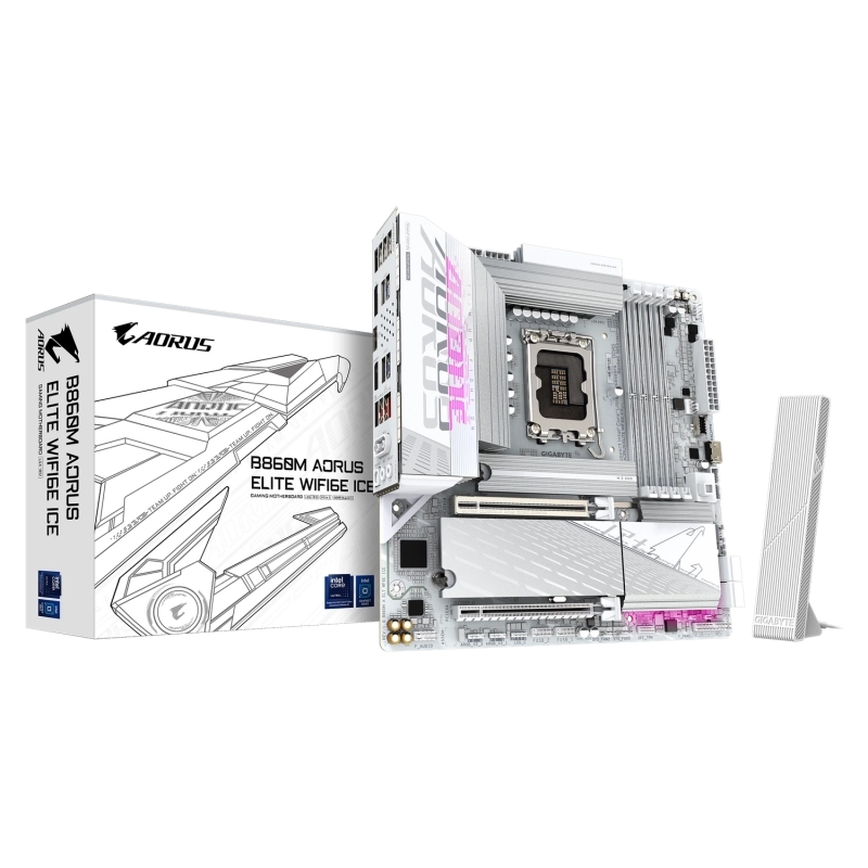 B860M A ELITE WIFI6E ICE-1